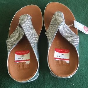 Fitflop crystal silver